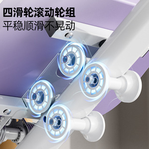 Máquina de Abdominales 131x48x69cm, Equipo Multifuncional para Moldear la Cintura en Casa para Mujeres - Product Image 5