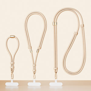 Tali selempang <span class=keywords><strong>3</strong></span> dalam 1, tali panjang anti-hilang yang dapat disesuaikan, tali leher dan pergelangan tangan dengan fitur yang dapat dilepas untuk ponsel - Product Image 1