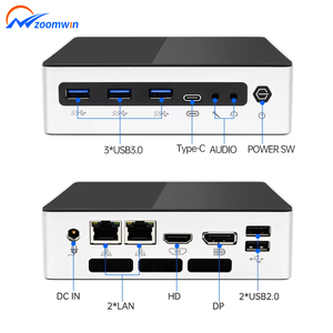 ZOOMWIN 12th Mini PC I7 1255U 2*DDR5 NVME Storage Dual LAN Gaming <b>Computer</b> Home <b>Office</b> Design Win10/11 Pro Desktop PCS - Product Image 3