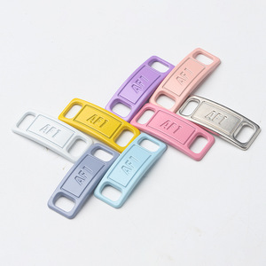 Cordones de Metal de aleación de Zinc de alta calidad, etiqueta <span class=keywords><strong>AF1</strong></span>, Kit de zapatillas, cordones, hebilla, cordones, charms - Product Image 4