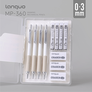 Elegante <span class=keywords><strong>Matita</strong></span> Meccanica Bianco Avorio 0.3mm con Mina Extra Fine <span class=keywords><strong>per</strong></span> <span class=keywords><strong>Disegno</strong></span> Professionale e Artistico - Product Image 4