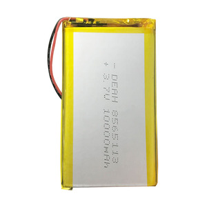 사용자 정의 8565113 10000mah 12000mah <span class=keywords><strong>3.7v</strong></span> 리튬 폴리머 배터리 리튬 이온 셀 충전식 배터리 Lipo 배터리 - Product Image 4