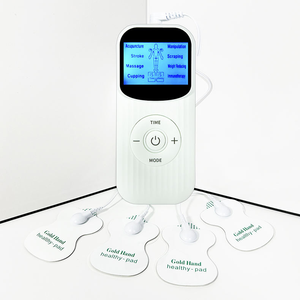 Mini Masajeador <span class=keywords><strong>de</strong></span> Meridianos <span class=keywords><strong>de</strong></span> Electroacupuntura EMS Portátil con Pulsos Electrónicos <span class=keywords><strong>de</strong></span> <span class=keywords><strong>Baja</strong></span> Frecuencia para <span class=keywords><strong>Fisioterapia</strong></span> y Masaje <span class=keywords><strong>de</strong></span> <span class=keywords><strong>Espalda</strong></span> - Product Image 1