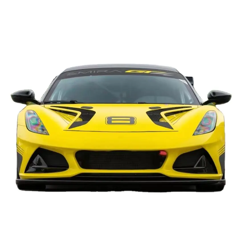 for Lotus Emira carbon fiber body kit Emira upgrades GT4-style carbon fiber front lip diffuser spoiler