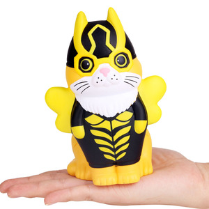 ของเล่นรูปแมว PU Bee Cat แบบคืนตัวช้า ของตกแต่งรูปสัตว์การ์ตูน ทำจากวัสดุ TPE - Product Image 4