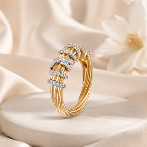 Geometric Line Design Ring Simple Finger Ring for Women - Product Image 6