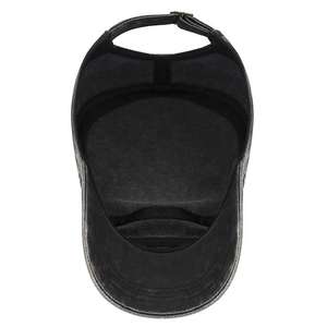 Gorra de Cadete Estilo Americano al por Mayor, Gorras de Cadete Negras de Algodón Vintage para Hombre, Gorras Deportivas - Product Image 3