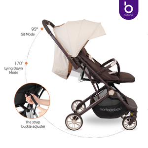 Poussette Bébé Pliable Luxe Personnalisée Légère pour Voyage en Avion – Vente en Gros Hot Mom - Product Image 4