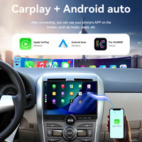 Reproductor de Pantalla MOOKAKA de 11.5 Pulgadas con Android 15 para Toyota Corolla 2009-2013, CarPlay Inalámbrico, GPS, Wifi, Radio para Auto