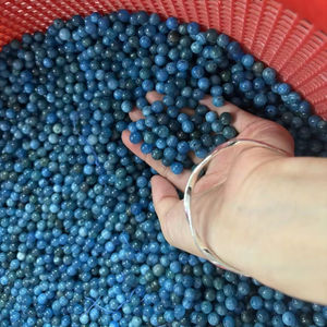 Prezzo di fabbrica all'ingrosso 4mm 6mm 8mm <span class=keywords><strong>blu</strong></span> <span class=keywords><strong>Apatite</strong></span> pietra naturale <span class=keywords><strong>Apatite</strong></span> per orecchini fai da te collana braccialetto creazione di gioielli - Product Image 1