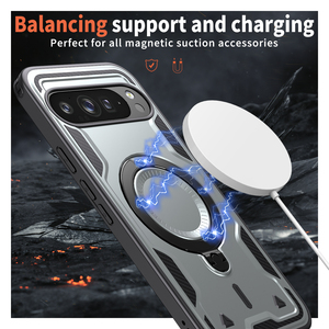 Funda Magnética con Anillo Giratorio 360° y Protección Total Antigolpes para Google Pixel 10 Pro XL, Xiaomi Moto G Edge Series - Product Image 5
