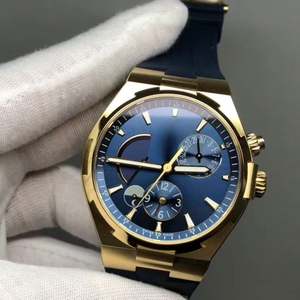 Montre mécanique en cuir pour homme, de haute qualité, originale et tendance, montre de sport étanche avec date, montre de luxe pour homme Vacheron - Product Image 3