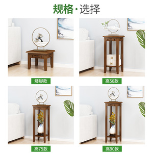Soporte de madera para flores, estante de varios niveles para sala de estar, balcón, decoración del hogar, estante de exhibición para plantas, material de bambú - Product Image 3