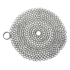 Estropajo de malla de acero inoxidable 316, diseño personalizado, limpiador de ollas a prueba de óxido, estropajos de tela para cocina, corte/soldadura de malla - Product Image 2