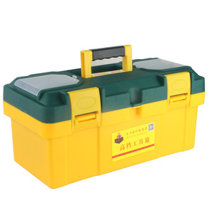 Boîte à outils portable, boîte de rangement pour outils, profondeur 300 mm, étanche avec loquets pour matériel et fournitures artistiques - Product Image 1