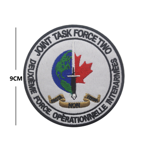 Parche Táctico de la Unidad de Tareas Conjuntas de Canadá, JTF2, Emblema, Aplique, Parches con Gancho para Bolsos y Gorras - Product Image 2