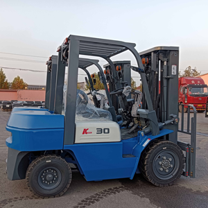 Meilleur prix chariot élévateur 3 tonnes 3.5 tonnes 4 tonnes 5 tonnes diesel ferme entièrement hydraulique 4x4 tout nouveau chariot élévateur - Product Image 2