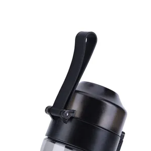Recién llegado, 650ml, púrpura, azul, rosa, gris, aire, Fitness, deporte, aroma, sabor a Tritan, botella de agua con sabor a fruta de plástico Tritan, cápsula de sabor - Product Image 3