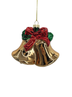 Ornements de Noël en verre faits à la main, style imitation antique, finition vintage, petite décoration d'arbre, utilisation en intérieur