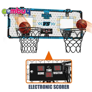 运动玩具电动照明可折叠悬挂得分篮球板游戏