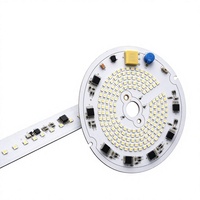 Module de carte de circuit imprimé (PCB) LED en aluminium personnalisé, rond et linéaire, source de lumière à CRI élevé pour panneau lumineux, plafonnier et éclairage linéaire