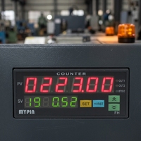 Tachymètre numérique, affichage à 6 chiffres, mesure de la vitesse de ligne, précision de 0,1%, communication RS232, 90-260V AC/DC