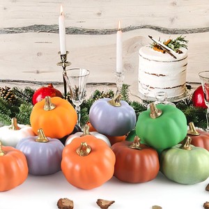 16 Pcs Artificial Foam Pumpkins Bulk Harvest <b>Decor</b> for Fall Autumn <b>Halloween</b> Graduation Home Holiday - Product Image 4