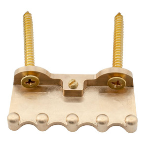Clavija de Trémolo para Guitarra de Latón Completo, Personalizada por CNC, Piezas de Cobre Ultra Resistentes, Ajuste Preciso, Profesional - Product Image 1