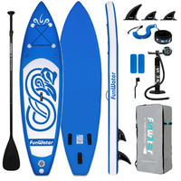 Planche de paddle gonflable (SUP) pour sports nautiques, prix de gros usine - Matériau EVA durable, pompe et sac inclus