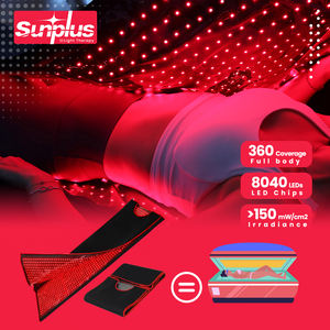 Lit de luminothérapie à lumière rouge certifié ISO, lit de thérapie basse fréquence, appareil de luminothérapie à lumière rouge, pod d'usine - Product Image 1