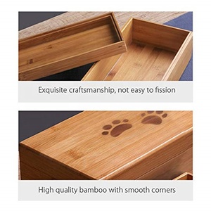 Creation Core Small Animal Wooden Pet <strong>Memorial</strong> <strong>Keepsake</strong> Urn <strong>Memorial</strong> <strong>Keepsake</strong> <strong>Box</strong> for Wooden Pet Urns - Product Image 4