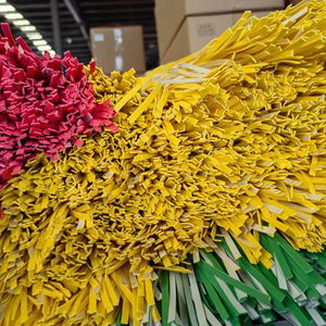 Bandes d'éponge 28 cm rouge vert jaune avec support adhésif pour machines à pochoirs - Product Image 1