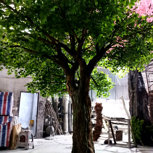 Personalizzato per interni all'aperto progetto di paesaggio grande tronco piante artificiali vecchio pino finto albero di salice albero di acero per arredamento - Product Image 1
