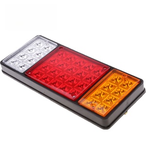 Luz LED Trasera para Camión, 24V/12V, 36 LED, 10W, 1100LM, Luz de Freno, Direccional y de Advertencia para Remolque, Camioneta, Camión, Blanca/Amarilla/Roja - Product Image 4