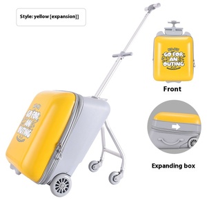 Housse de <span class=keywords><strong>valise</strong></span> extensible unisexe pour bébé, style tendance, imperméable, avec siège enfant et sac de rangement pour voyage - Product Image 5