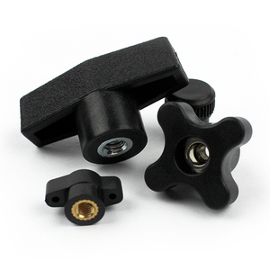 M5 M6 M8 thép không gỉ Brass Thumb Knob Nuts phần cứng Bộ dụng cụ ISO Black Oxide kết thúc nhựa NUT - Product Image 3