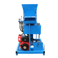 Petite machine à blocs de terre emboîtables