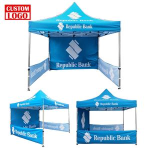 Wind-proof Trade Show Tents 3X3 Folding Tents <b>Waterproof</b> 10X20 Canopy Tent Custom Printed - Product Image 1