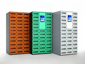 Estação de Carregamento de Celulares Pública com Armários Eletrônicos com Fechadura para Áreas de Alto Tráfego, Aeroportos, Shoppings e Escritórios - Product Image 4