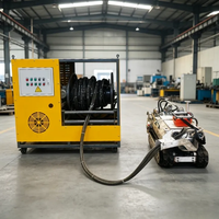 Robot intelligent de dragage des égouts avec caméra, machine de désagréement télécommandée par câble pour l'inspection et le nettoyage des canalisations souterraines