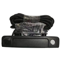 Poignée de porte arrière de voiture chromée et noire avec caméra pour Ford Ranger Mazda BT50 2012-2020