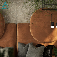 Comptoir de bar à café de haute qualité, vitrine de présentation, mobilier et décoration modernes pour café-restaurant, service de conception 3D