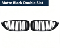 Para BMW Serie 4 F32 2013-2018 F36M3F80M4F82, Rejilla Delantera Negra Brillante/Negra Mate, Reemplazo de Rejilla Delantera, Accesorio Decorativo