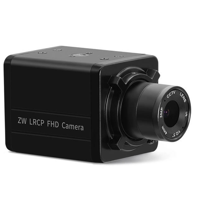 5MP 4mm 90 Distortionless CS Lens CMOS UVC USB Mini Camera with Low Light Level and 1 Year Warranty for Video Conference