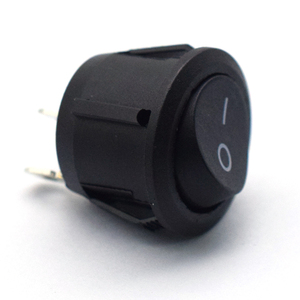 One-stop Purchase Support Customization ON/OFF <strong>2</strong> <strong>Position</strong> KCD1-105 <strong>Round</strong> Rocker <strong>Switch</strong> <strong>2</strong> Pin Black