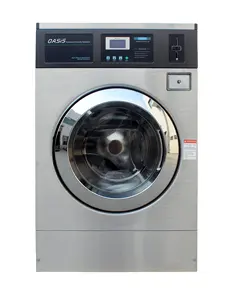 13Kg 25Kg ticari para çamaşır otomat yığılmış kurutma çamaşır makinesi üreticisi