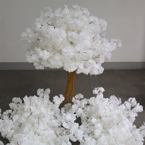 Décoration d'arche de mariage de haute qualité en gros, simulation de fleurs de <span class=keywords><strong>cerisier</strong></span> blanches, fleurs artificielles de <span class=keywords><strong>cerisier</strong></span> pour table - Product Image 5
