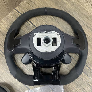 Volant de voiture en cuir perforé en fibre de carbone avancée à LED pour Mercedes Benz <span class=keywords><strong>AMG</strong></span> <span class=keywords><strong>GT</strong></span> <span class=keywords><strong>C63</strong></span> E63 S63 G63, best-seller - Product Image 5
