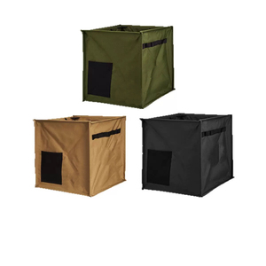 Contenedor de <span class=keywords><strong>Basura</strong></span> Plegable para Acampar al Aire Libre, Personalizado, de Gran Capacidad (27L), Ligero y Duradero, con Correas Laterales - Product Image 1