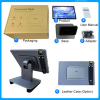 Tablette professionnelle NORYOX TPAD 11 pouces Android 14 avec NFC sous l'écran, compatible SoftPOS, scanner 1D/2D, 4G LTE pour le commerce de détail et l'hôtellerie